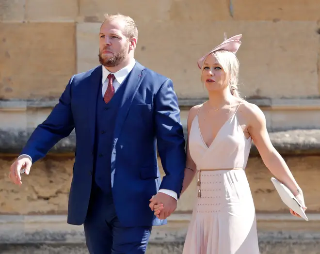 James Haskell and Chloe Madeley attended Prince Harry & Meghan Markle's wedding