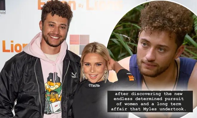 Gabby Allen has shared texts allegedly from ex Myles Stephenson to other women sent during their relationship