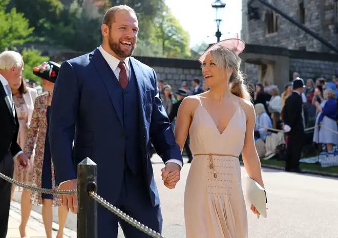 James Haskell is in a relationship with Chloe Madeley