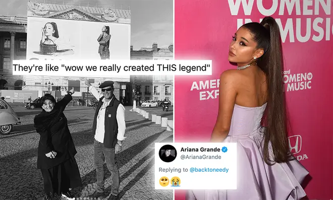 Ariana Grande's parents reunited to watch her show
