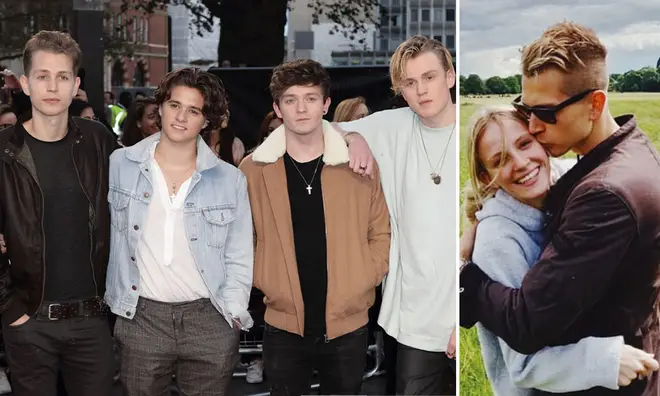 James McVey asked his bandmates to be his bestmen