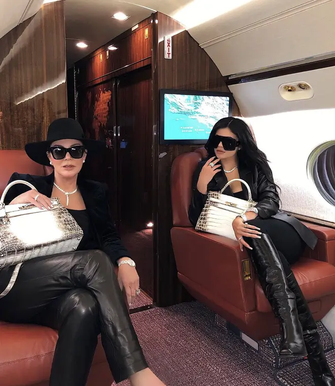 Kylie Jenner uses her private jet regularly