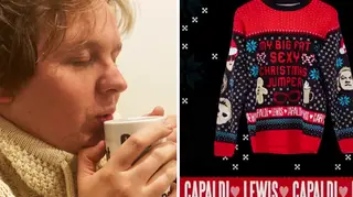 Lewis Capaldi launches limited edition Christmas jumpers