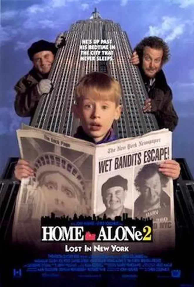 Home Alone 2: Lost In New York will be on TV on Christmas Day