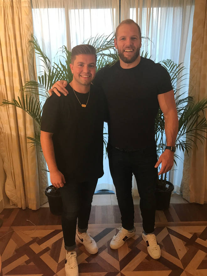 James Haskell opened up about his friendship to Sonny Jay