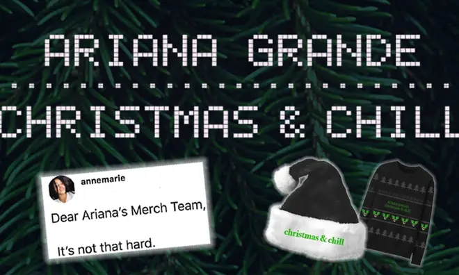 Ariana Grande fans aren't impressed with her Christmas merch