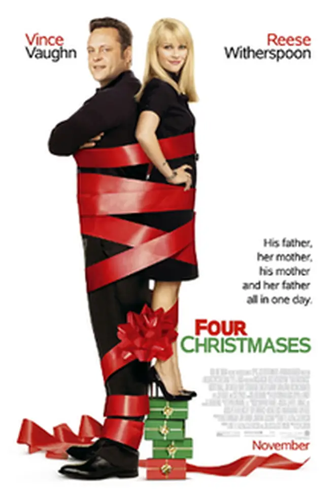 Four Christmases will be on TV on Christmas Day