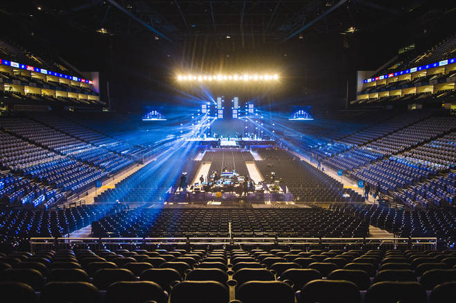 Behind-the-scenes at Jingle Bell Ball's sound check