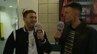 Jonas Blue struggled to find his feature, HRVY, at the #CapitalJBB