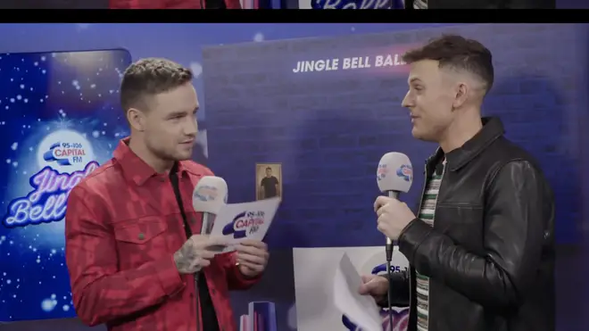 Liam spoke to Jimmy backstage at the Jingle Bell Ball