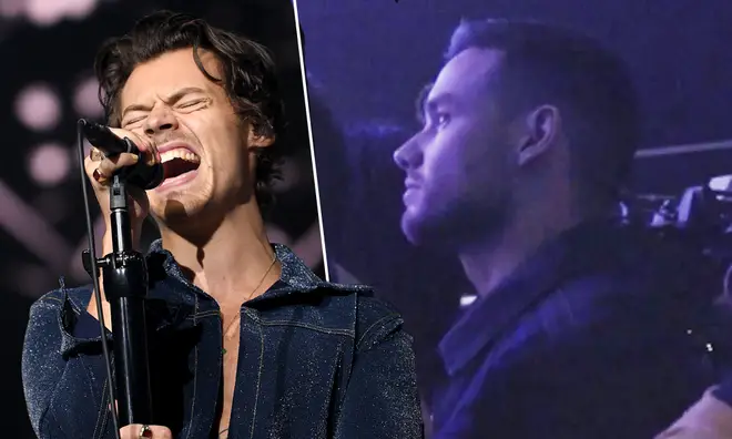 Liam Payne watched Harry Styles perform at the Jingle Bell Ball in 2019.
