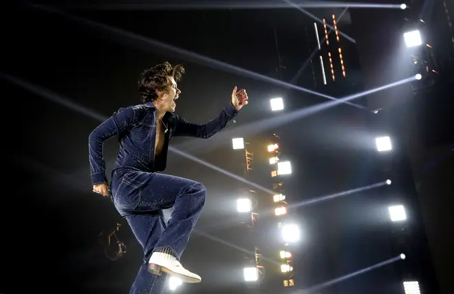 Harry Styles set had fans in awe
