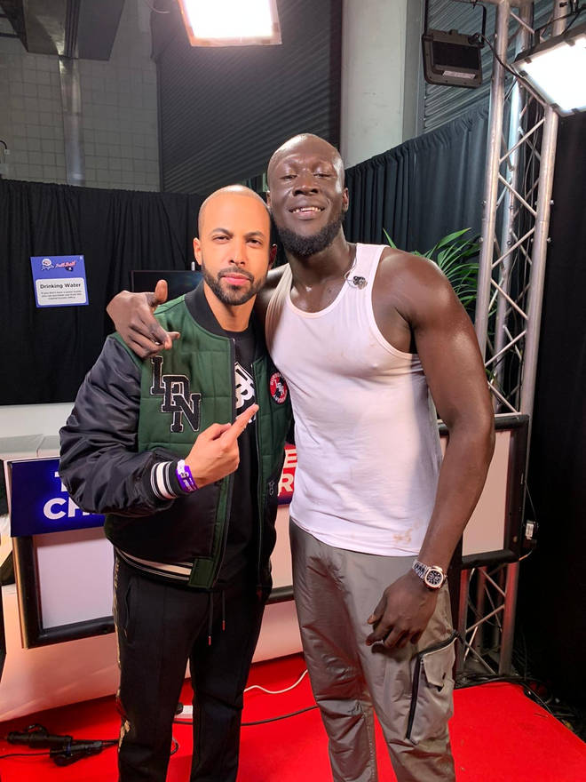 Marvin Humes interviewed Stormzy
