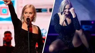 Anne-Marie opened night two of the Jingle Bell Ball