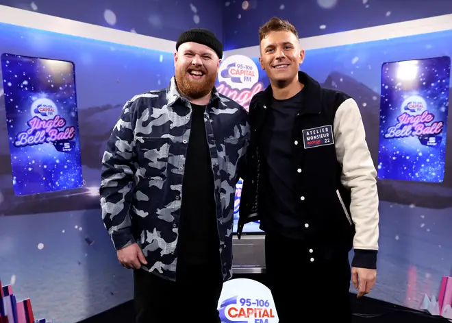 Tom Walker joined Jimmy Hill backstage at Capital's Jingle Bell Ball