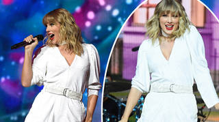 Taylor Swift performed her new Christmas song at the JBB