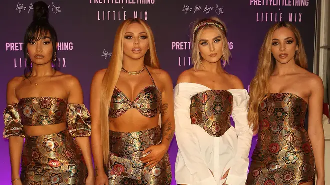 Little Mix at the launch of their PrettyLittleThing collection