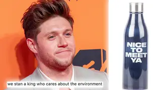 Niall Horan is selling re-usable water bottles