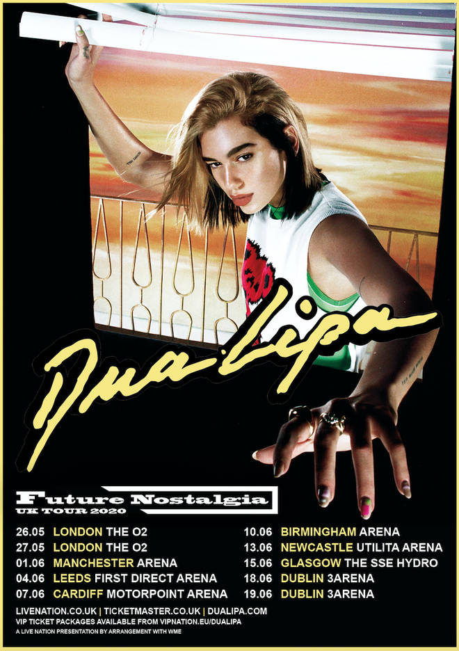 dua lipa tour dates uk