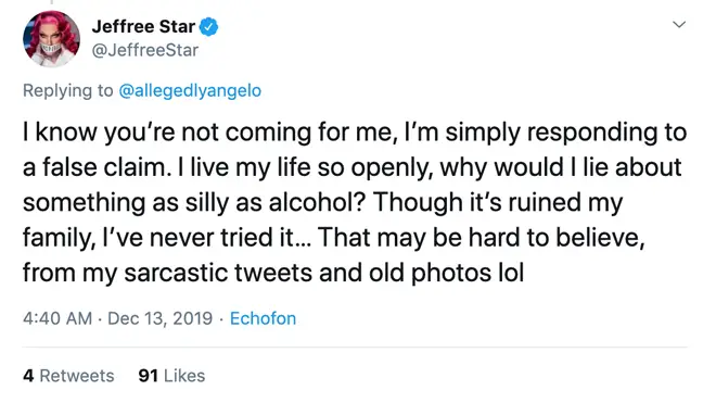 Jeffree Star claps back at accusations that he lied about never drinking alcohol (2)