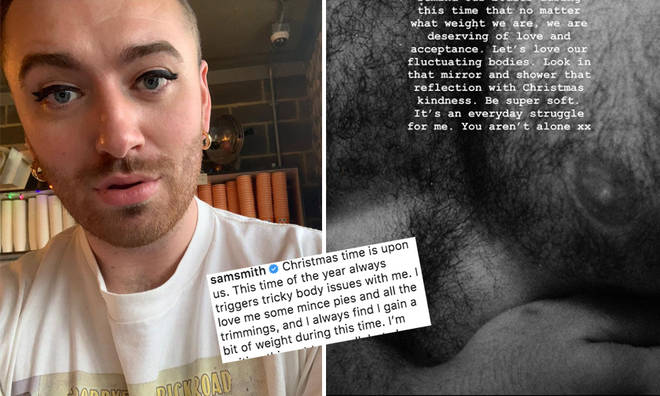 Sam Smith posts intimate photo and promotes body acceptance