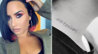Demi Lovato added to her ink