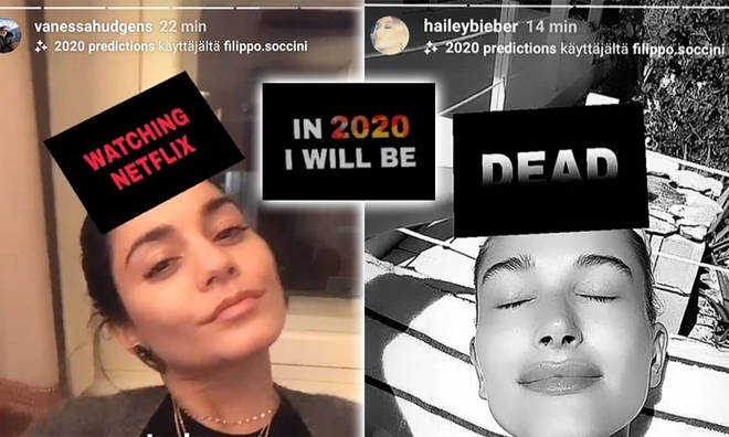 How To Get The 2020 Predictions Filter On Instagram And How To Use It - Capital