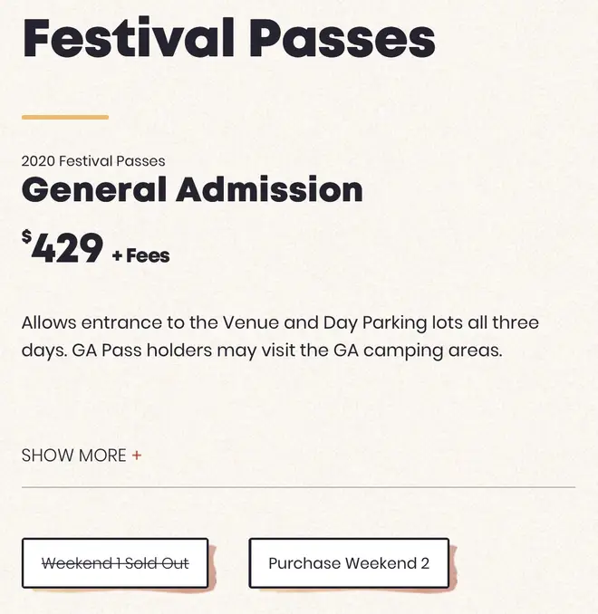 How to get Coachella tickets