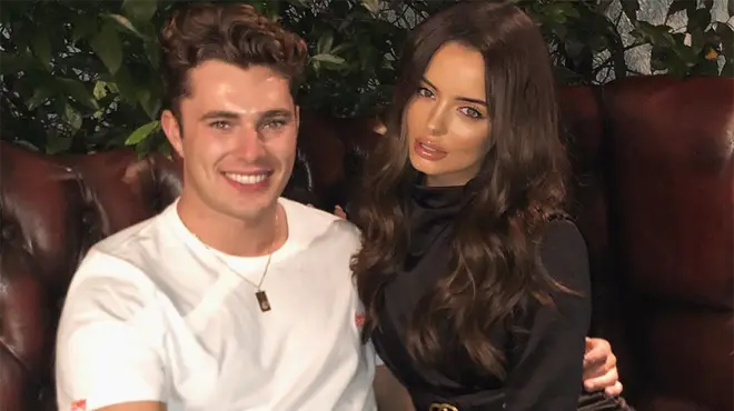 Love Island Maura Higgins and Curtis Pritchard