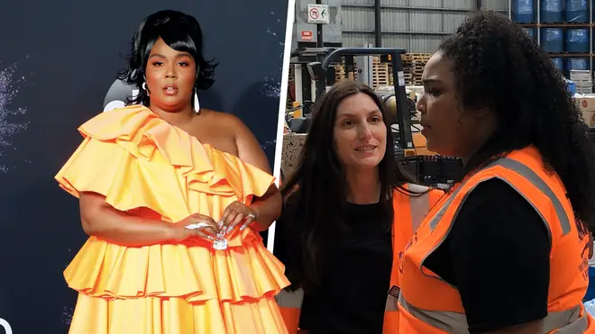 Lizzo thanked workers for their help during Australian bushfire