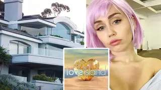 The 'Love Island' villa was used in Miley Cyrus's 'Black Mirror' episode