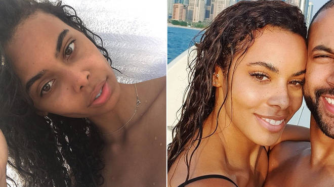 Sophie Piper and Rochelle Humes' natural look is also identical
