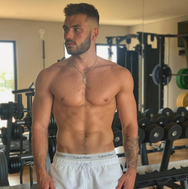 Finn Tapp enjoys working out, if his Instagram is anything to go by