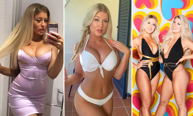 Jess Gale is in the Love Island villa with her twin sister
