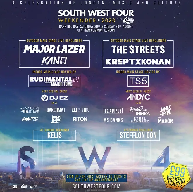 South West Four 2020 full line-up announced