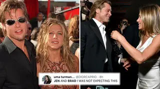 Brad Pitt and Jennifer Aniston's reunion is sparking hopes they'll date again