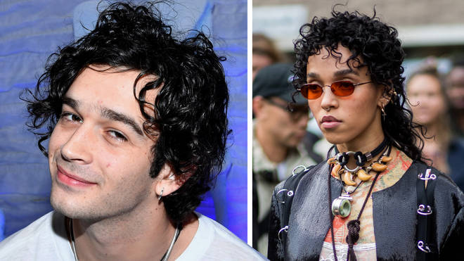 The 1975's Matty Healy and FKA Twigs pictured together