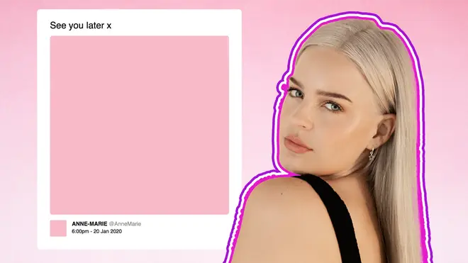 Anne-Marie has teased a new era with pink imagery