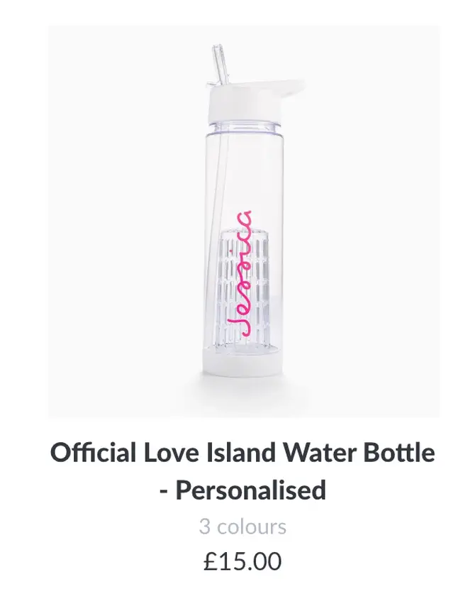 Cop the official Love Island water bottle!