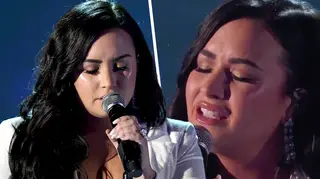 Demi Lovato broke down during powerful GRAMMY performance of 'Anyone'