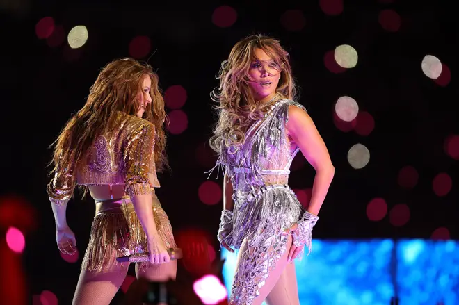 Shakira and Jennifer Lopez performed at the Super Bowl LIV halftime show