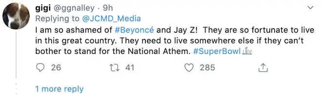 Super Bowl fans hit out at Beyoncé and Jay-Z