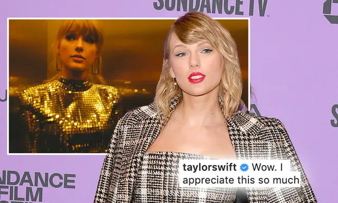 Taylor Swift replied to the comedian who apologised for making hurtful remarks about her figure