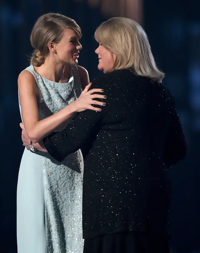 Taylor Swift's mum can often be spotted in the crowd at her concerts
