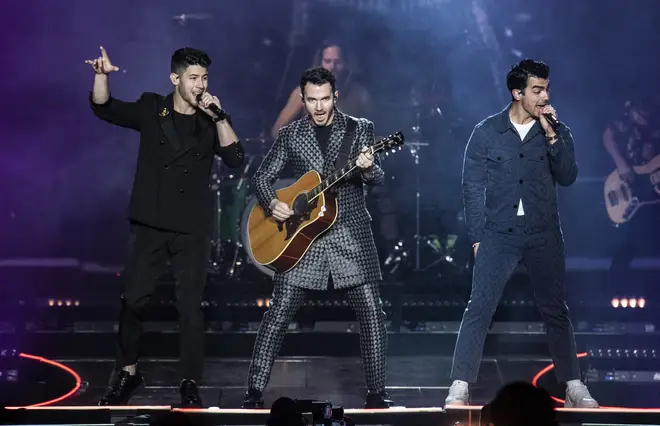 Jonas Brothers performed 'WHAT A MAN GOTTA DO' at the GRAMMYs