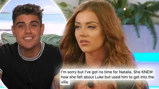 Natalia Zoppa angered Love Island fans by telling Luke M she wasn't attracted to him
