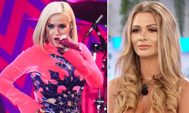 Katy Perry is loving Shaughna's one-liners on Love Island.