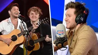 Niall Horan hinted at an upcoming collab with Lewis Capaldi