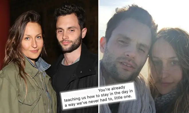 Penn Badgley expecting first child with wife Domino