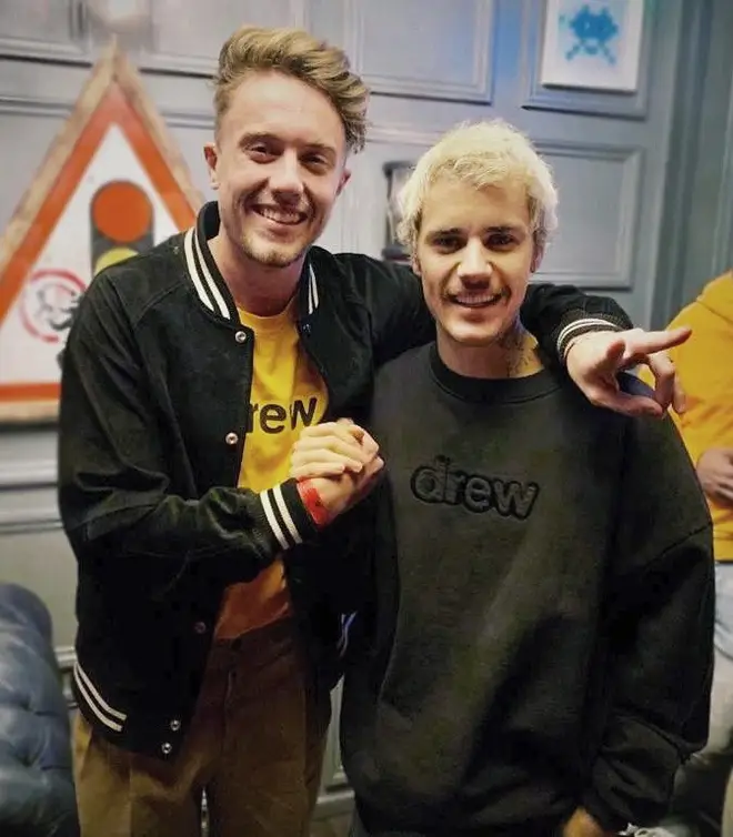 Roman Kemp caught up with Justin Bieber